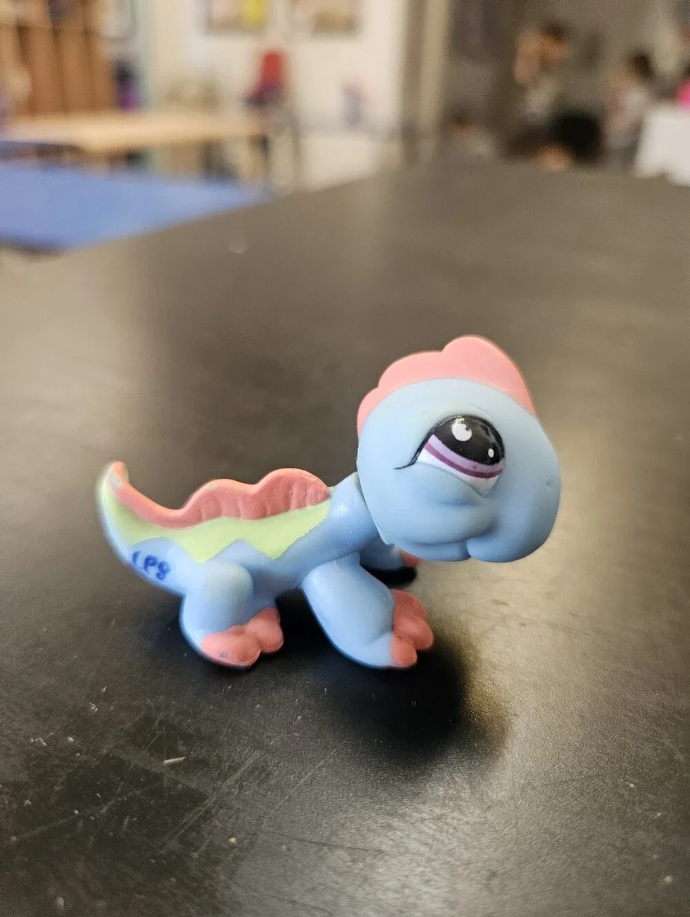 Rare Littlest Pet Shop LPS -  Blue Iguana Lizard #1829